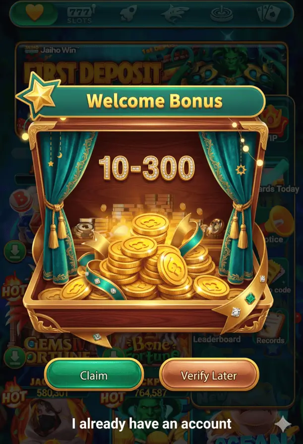 Jili Winner Game Welcome bonus up to 300