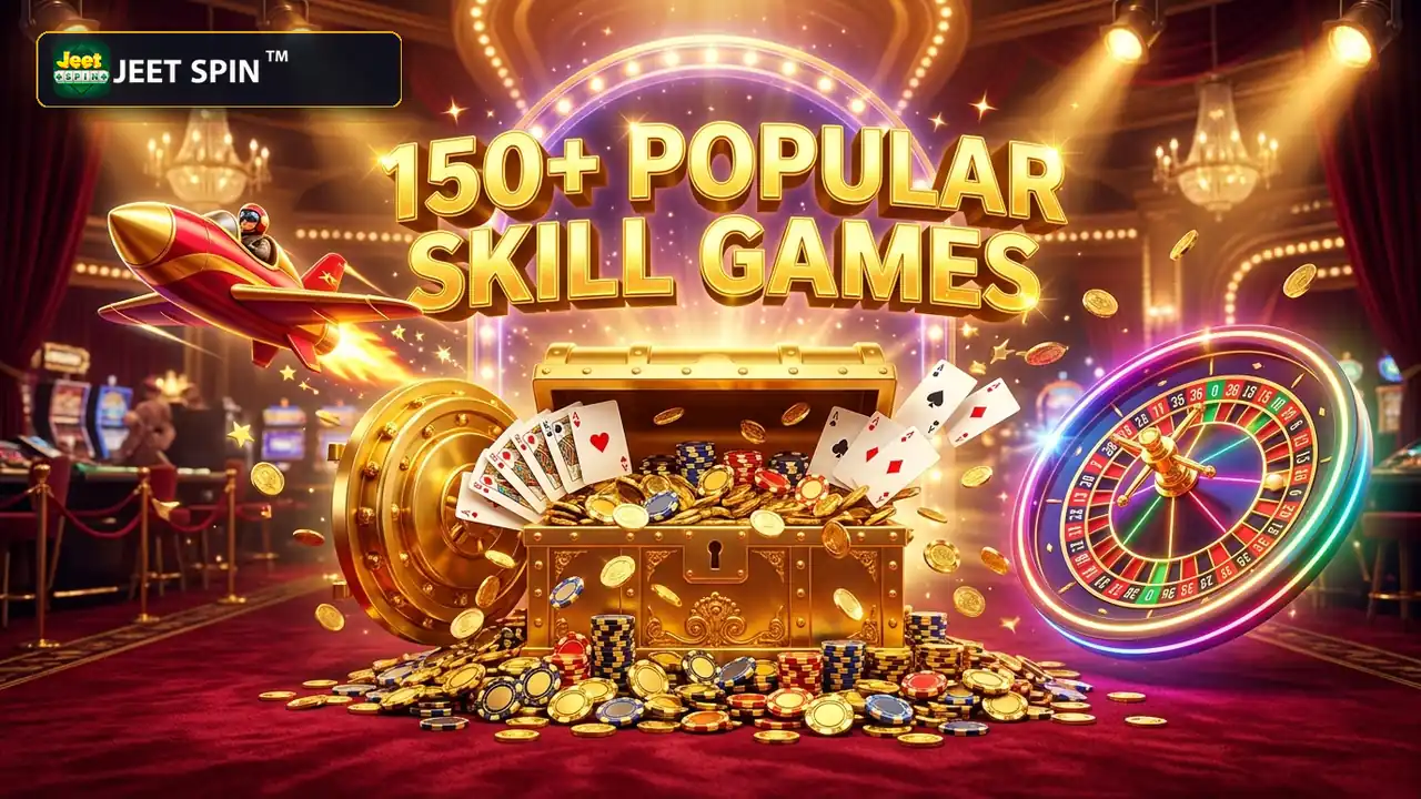 Jeet Spin App 150+ Popular Games Showcase